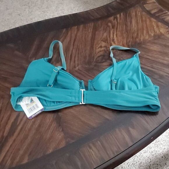 NWT ANNE COLE BIKINI TOP - Picture 2 of 5